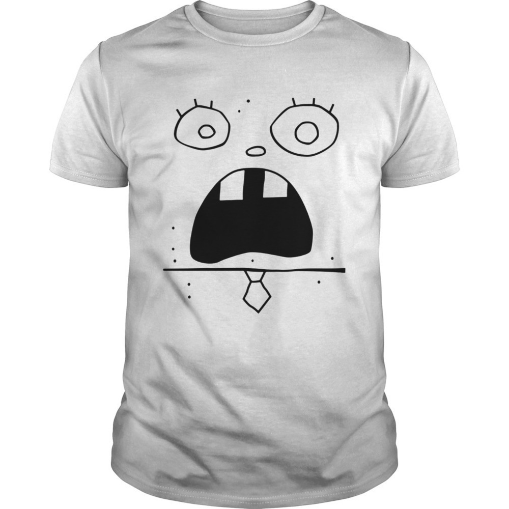 Spongebob Squarepants Doodle Bob Face  Shirts